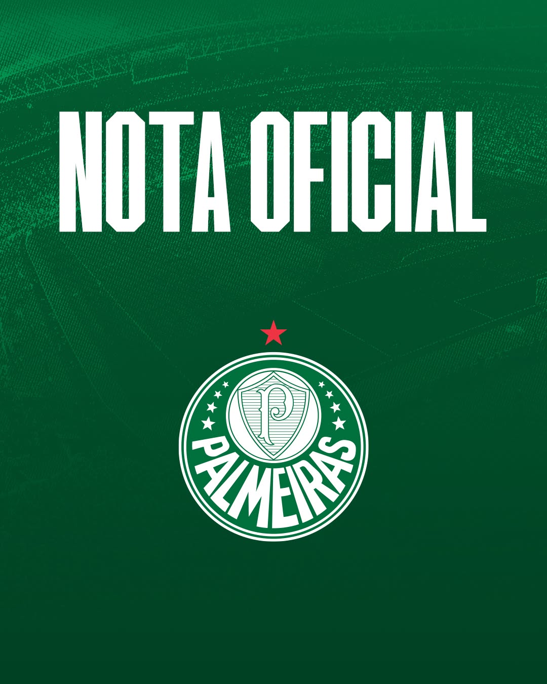 O Palmeiras manifesta a sua indignação com o teor da nota divulgada nesta sex...